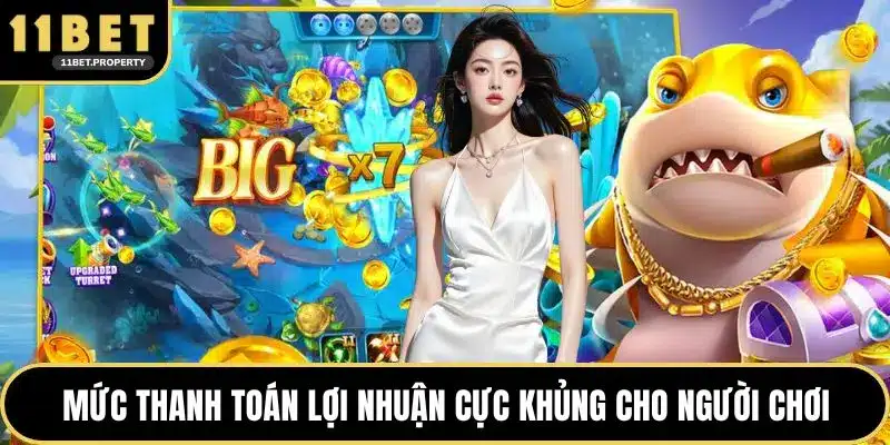 Mức thanh toán lợi nhuận cực khủng cho người chơi