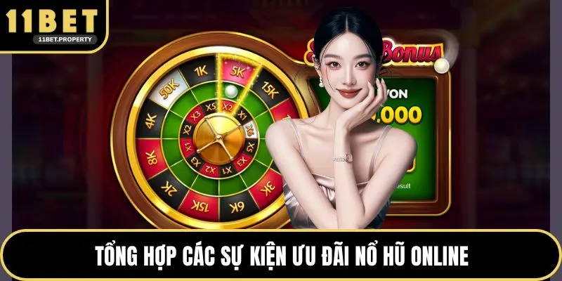 Tổng hợp các sự kiện ưu đãi nổ hũ online